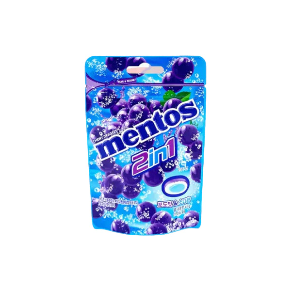 Mentos Grape Japan 2in1 - Mentos Raisin du Japon