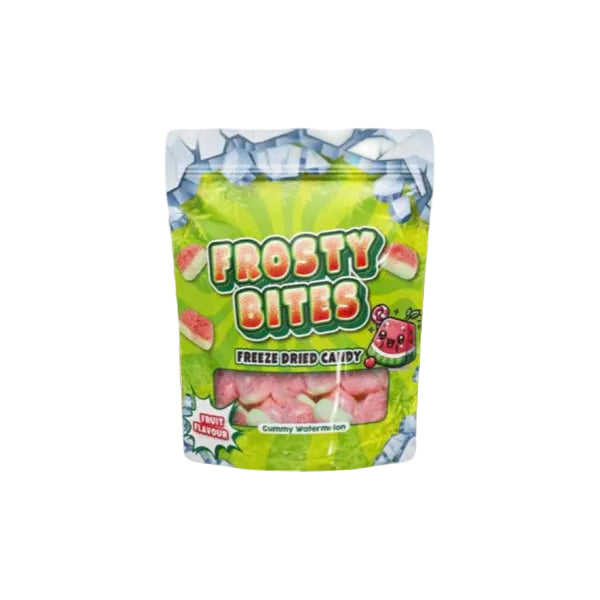 Frosty Bites Freeze Dried Candy Gummy Watermelon - Bonbons lyophilisés