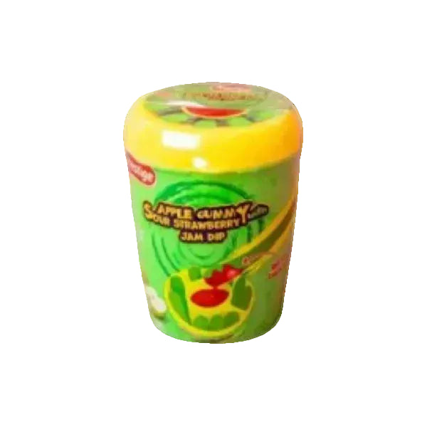 Prestige Apple Gummy With Sour Strawberry Jam Dip