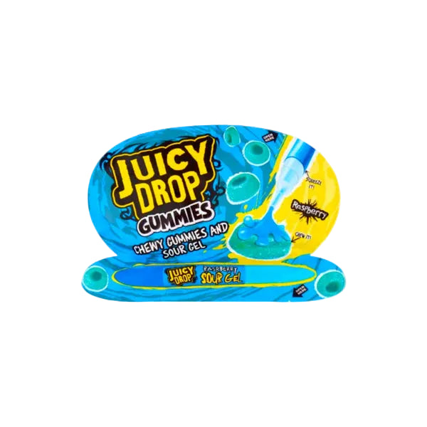 Juicy Drop Gummies Raspberry - Juicydrop Framboise stylo
