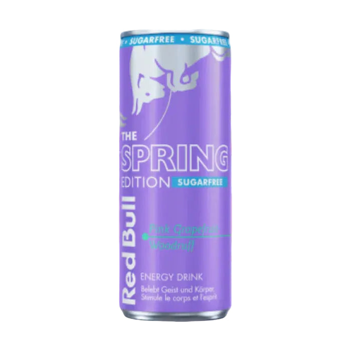 Red Bull Spring Édition Waldmeister Pink Grapefruit Sugarfree