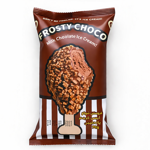 Frosty Choco Milk Chocolate Ice Cream