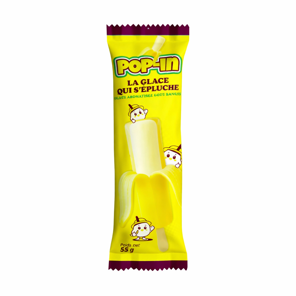 Pop In Glace à Éplucher Banane