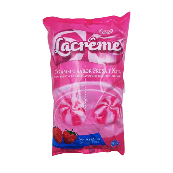 Lacrême caramelo fresa y nata