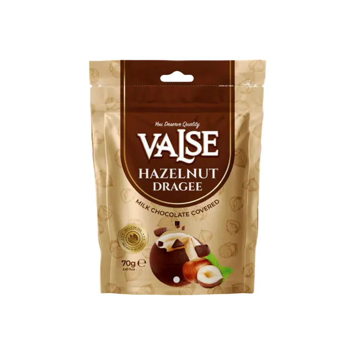 Valse Hazelnut Dragee Milk Chocolate Covered