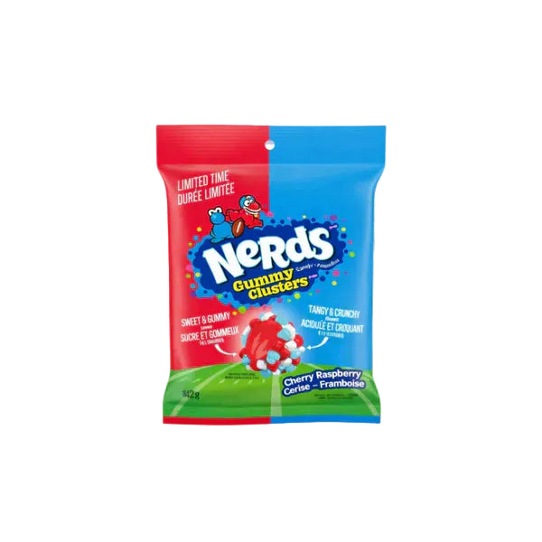 Nerds Gummy Clusters Cherry Raspberry Touchdown