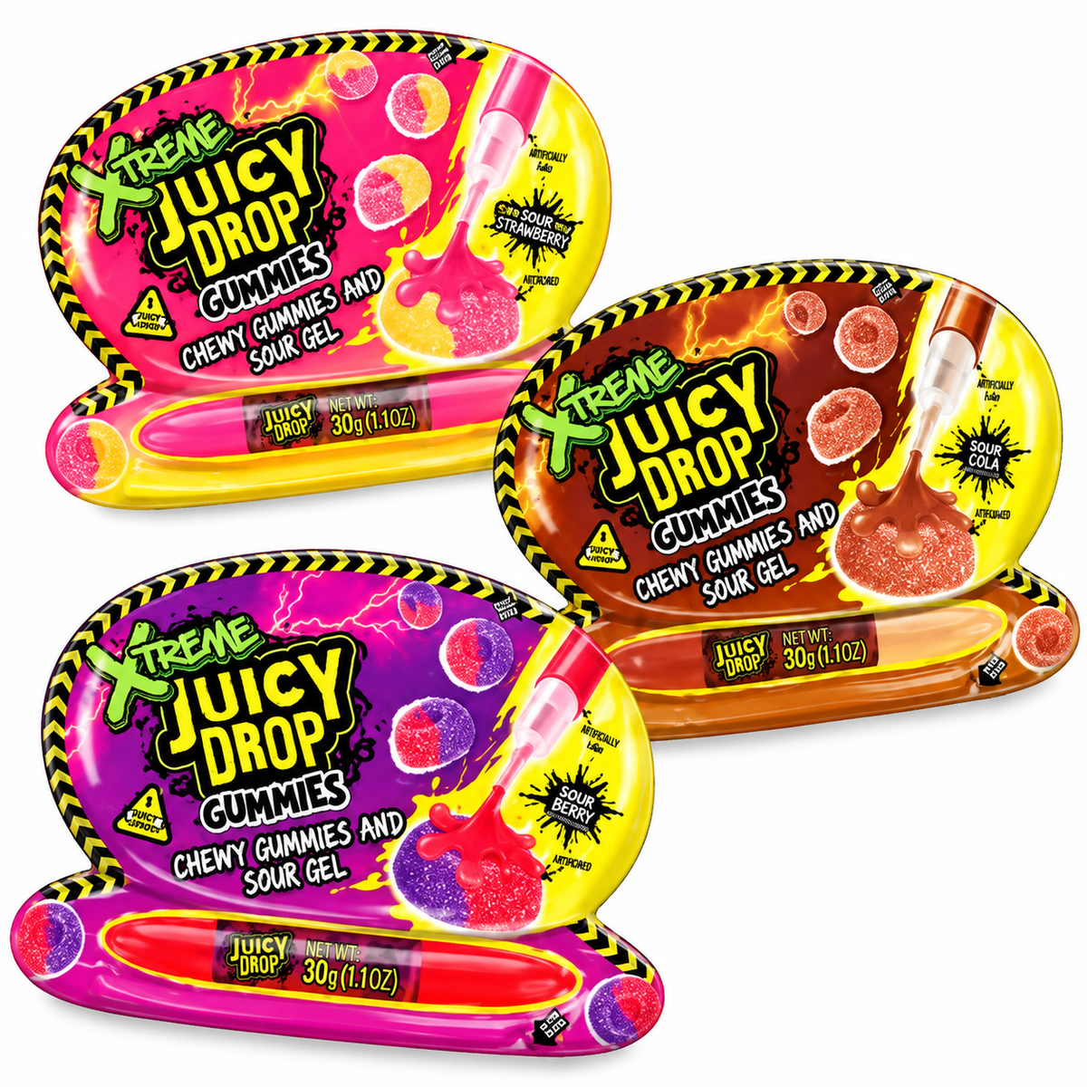 Juicy drop Gummies Extrême x 3 pack