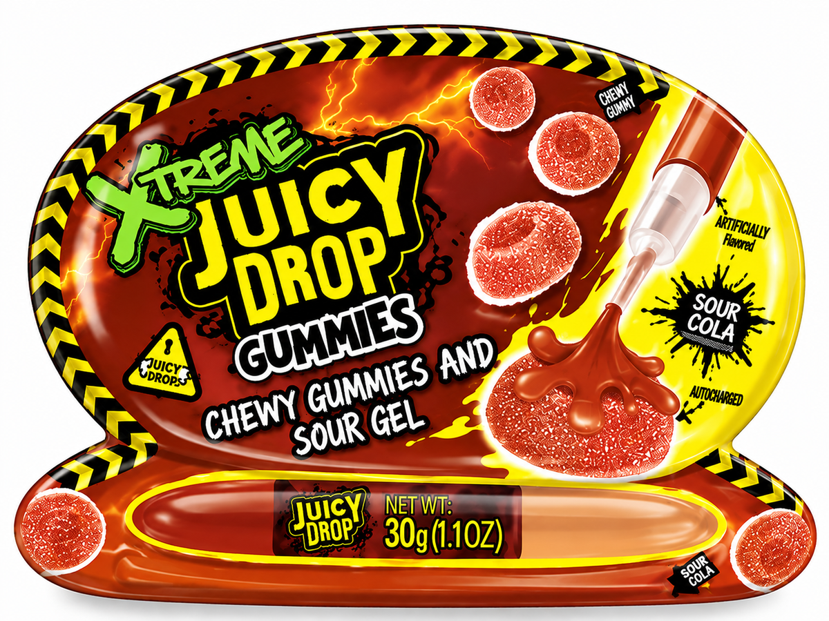 Juicy drop Gummies Extrême ( Sour cola )