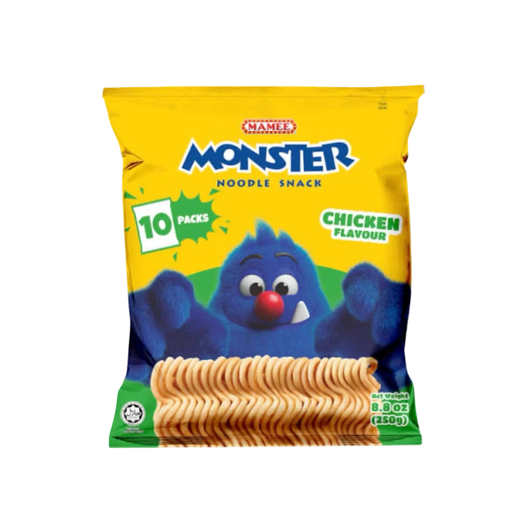 PACK 10 Monster Noodle Snack Chicken Flavor