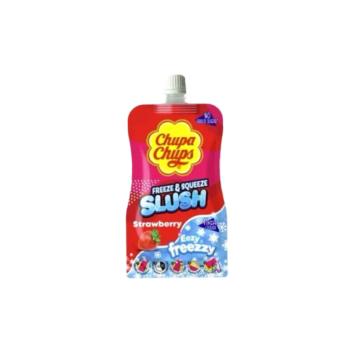 Chupa Chups Freeze & Squeeze Slush Granita  Strawberry